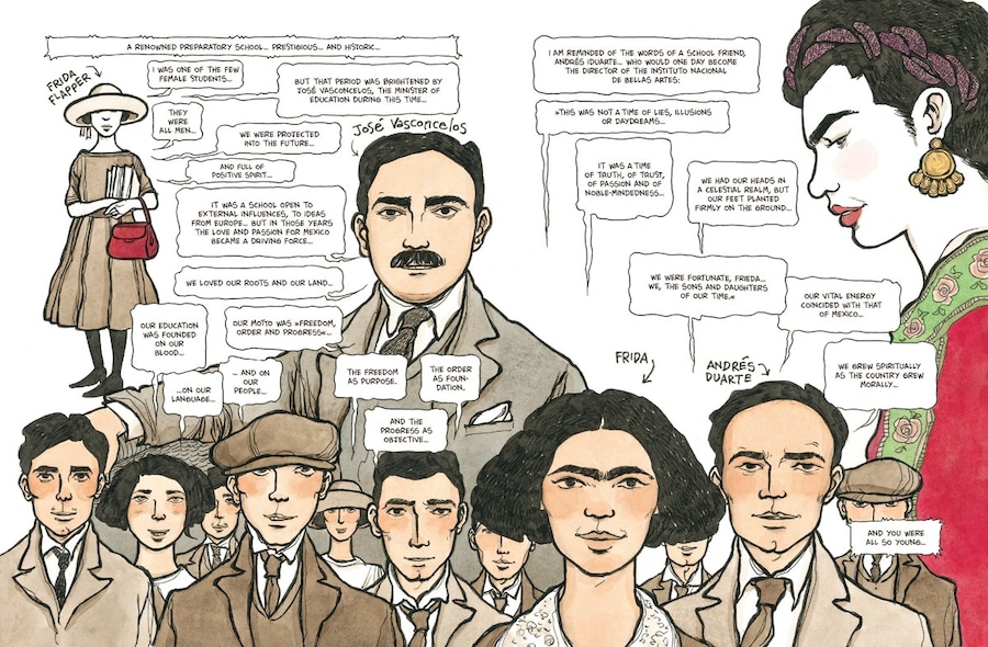 Frida Kahlo The Story of Her Life [pg.22-23] &#169; Van 2