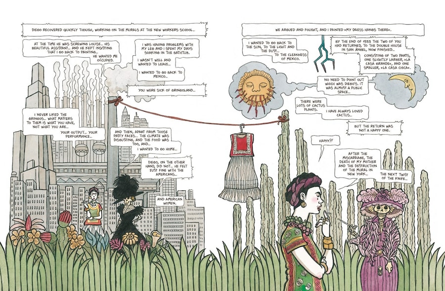 Frida Kahlo The Story of Her Life [pg.92-93] &#169; Van 7