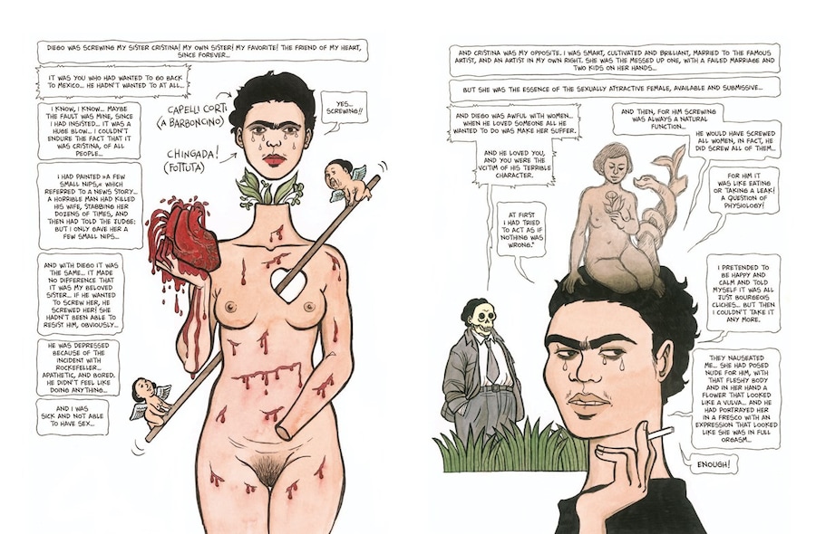 Frida Kahlo The Story of Her Life [pg.94-95] &#169; Van 8