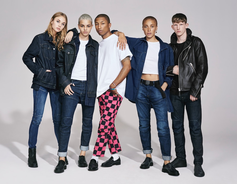 g star raw campaign aw17 lennon gallagher adwoa aboah 1