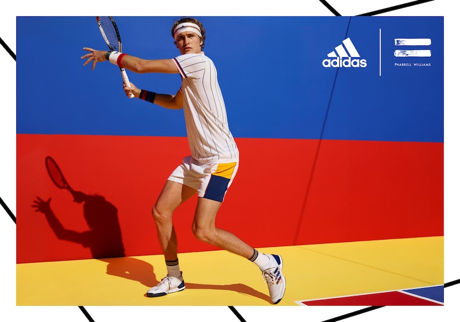 adidas tennis pharrell williams collaboration fashion 16