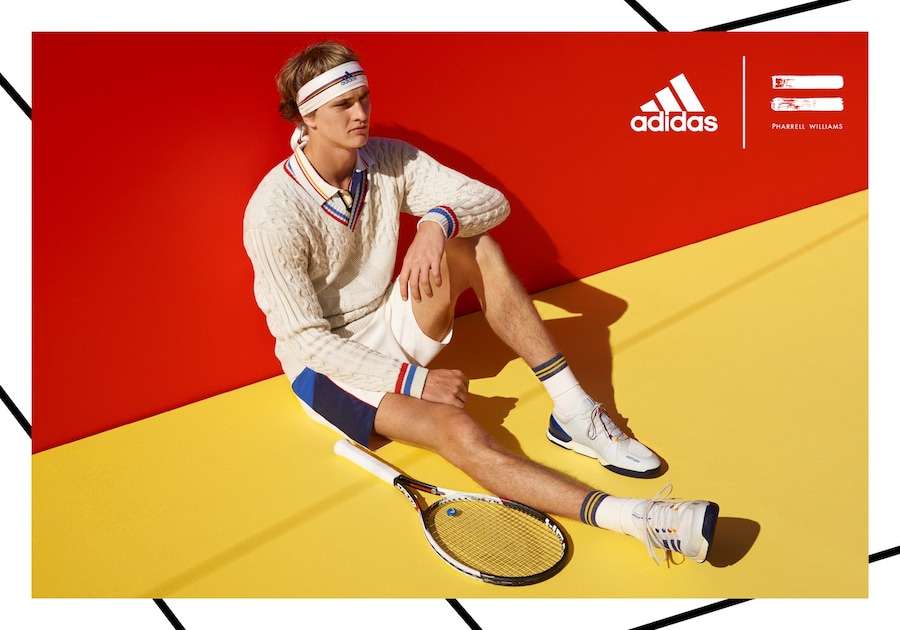 adidas tennis pharrell williams collaboration fashion 17