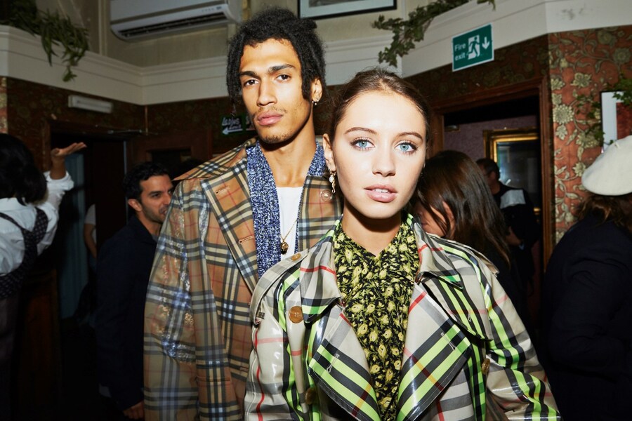 dazed burberry party fashion week london lfw 11
