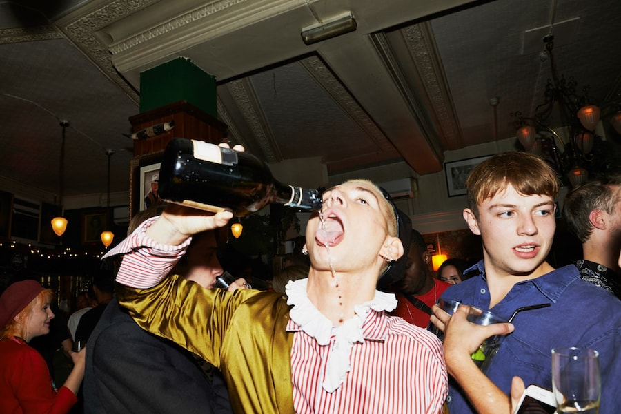 dazed burberry party fashion week london lfw 37