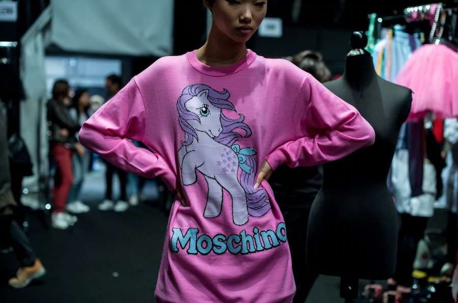 Moschino SS18 mfw milan jeremy scott 8