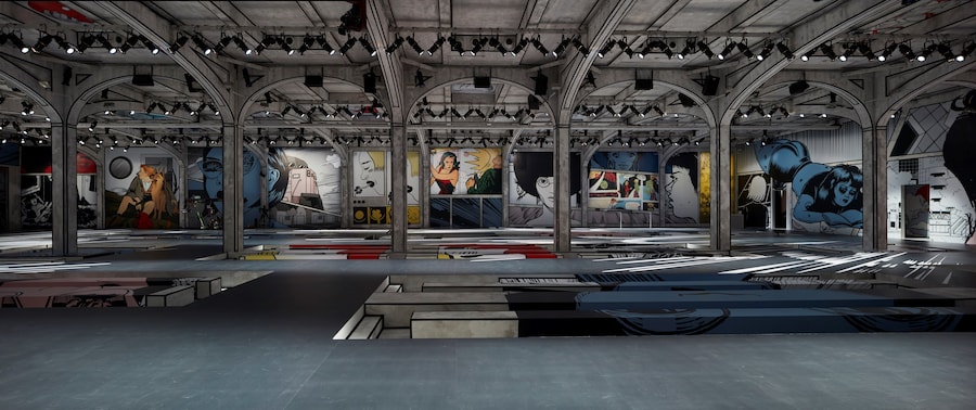 Prada Women&#39;s SS18 fashion mfw milan comics 5