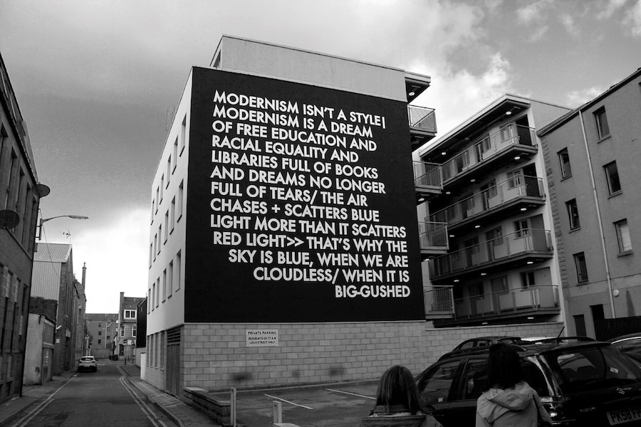 Robert Montgomery at Cob Gallery 3