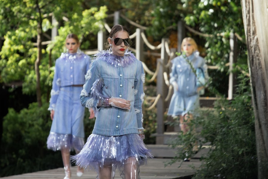 chanel ss18 paris pfw fashion karl lagerfeld 21