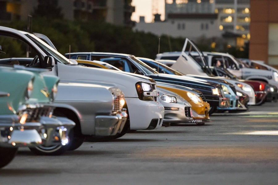 Ryoji Ikeda&#39;s A for 100 cars 14