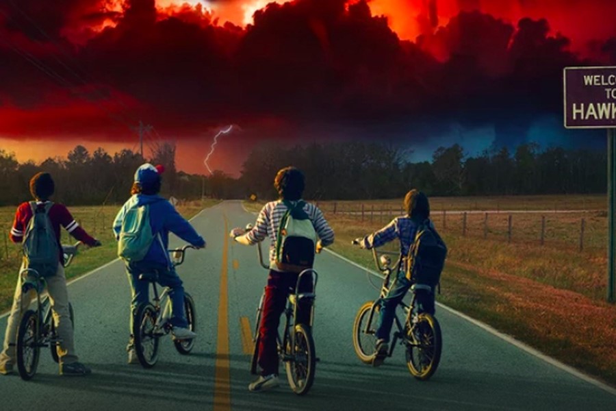 Stranger things online bicycle