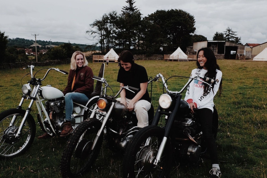 vc london vans girls night motorbikes 15