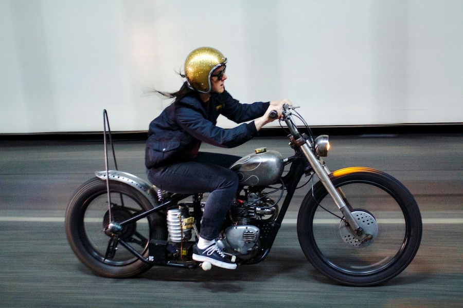 vc london vans girls night motorbikes 17
