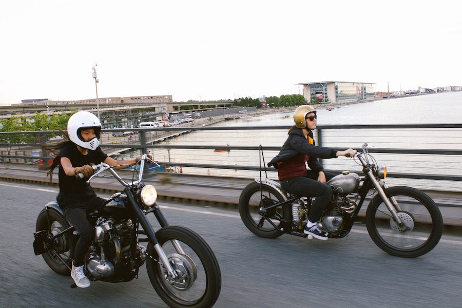 vc london vans girls night motorbikes 18
