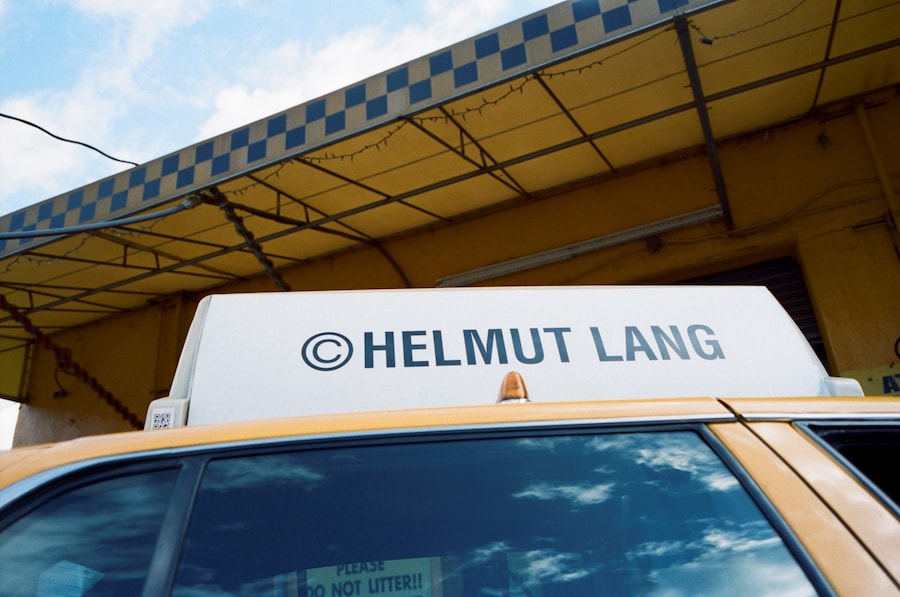 helmut lang taxi new york fashion 6