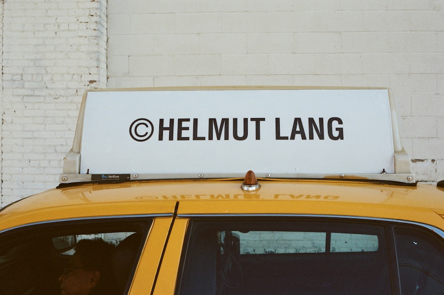 helmut lang taxi new york fashion 8
