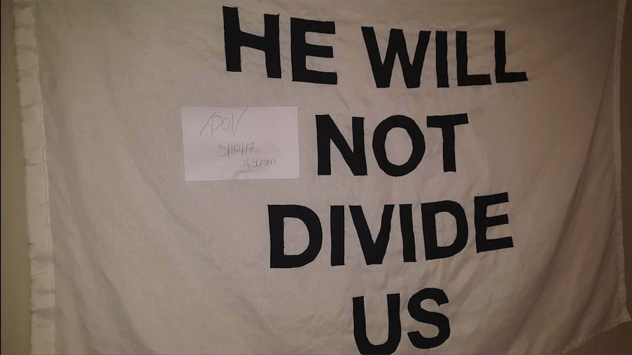 he will not divide us
