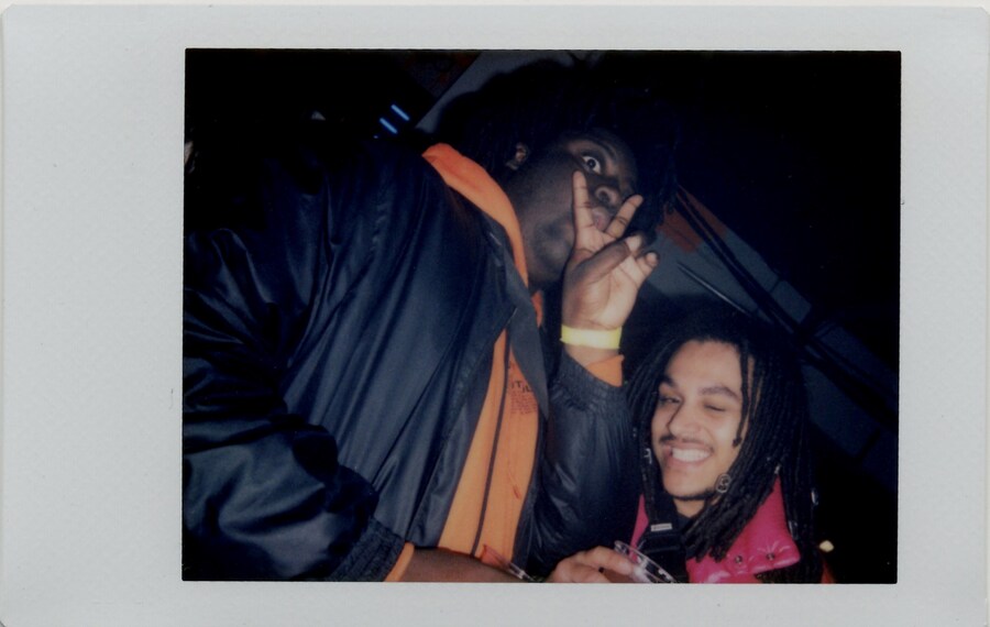 Dazed Virgil Abloh Off White party polaroids 6