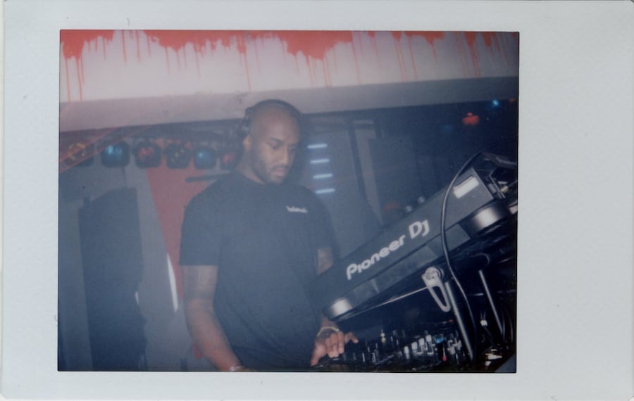 Dazed Virgil Abloh Off White party polaroids 18