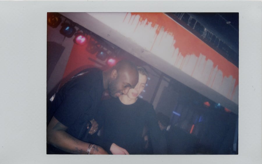 Dazed Virgil Abloh Off White party polaroids 24