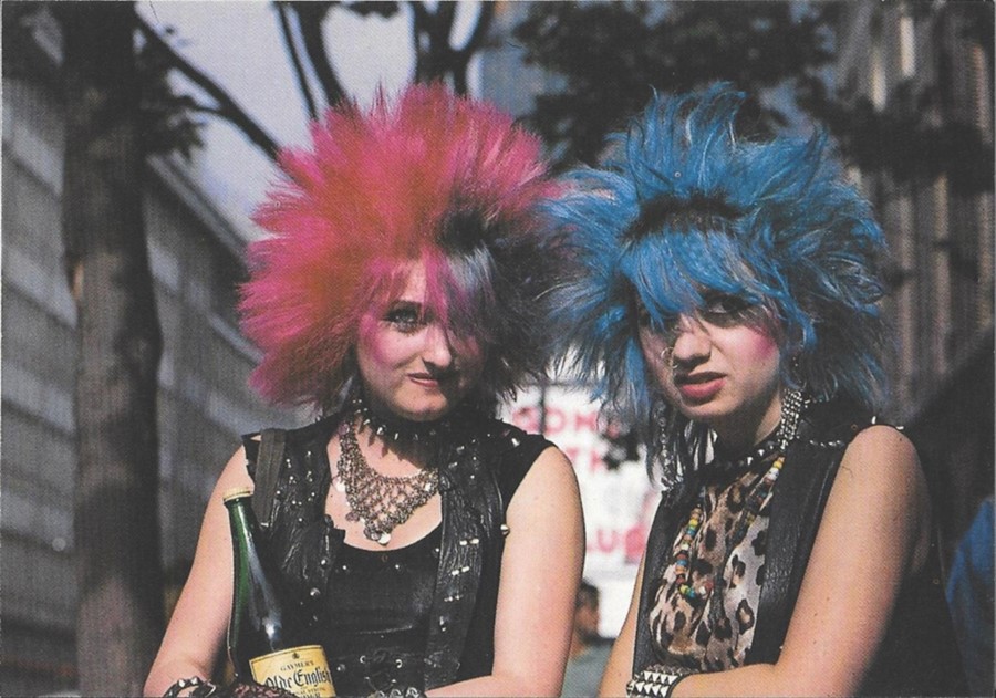 90's shop punk outfit