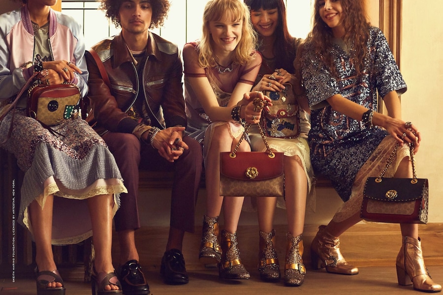 coach steven meisel new york ss18 campaign keith haring 4