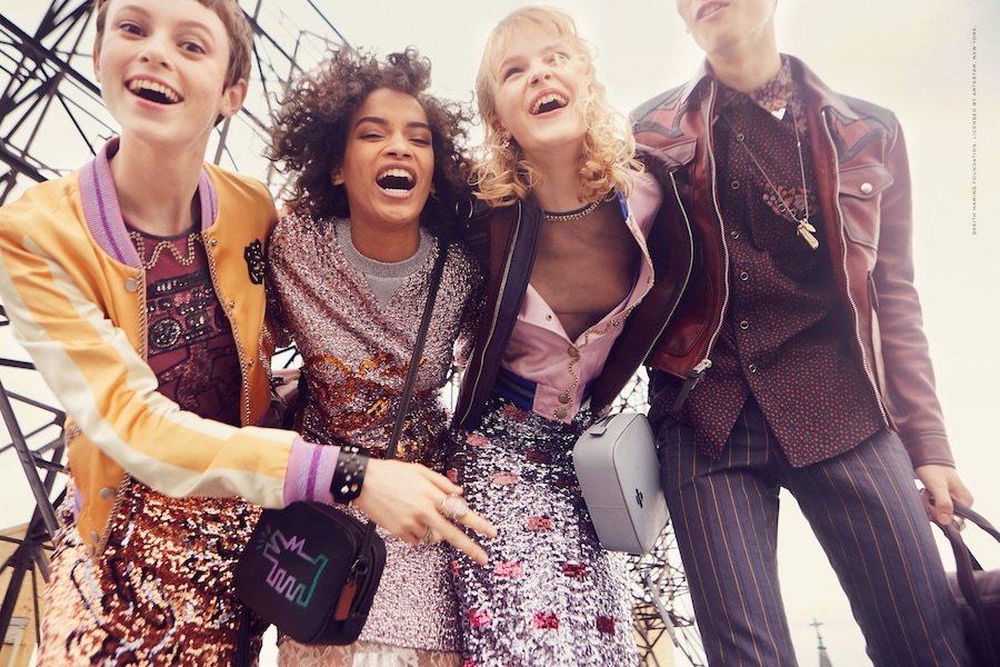 coach steven meisel new york ss18 campaign keith haring 19