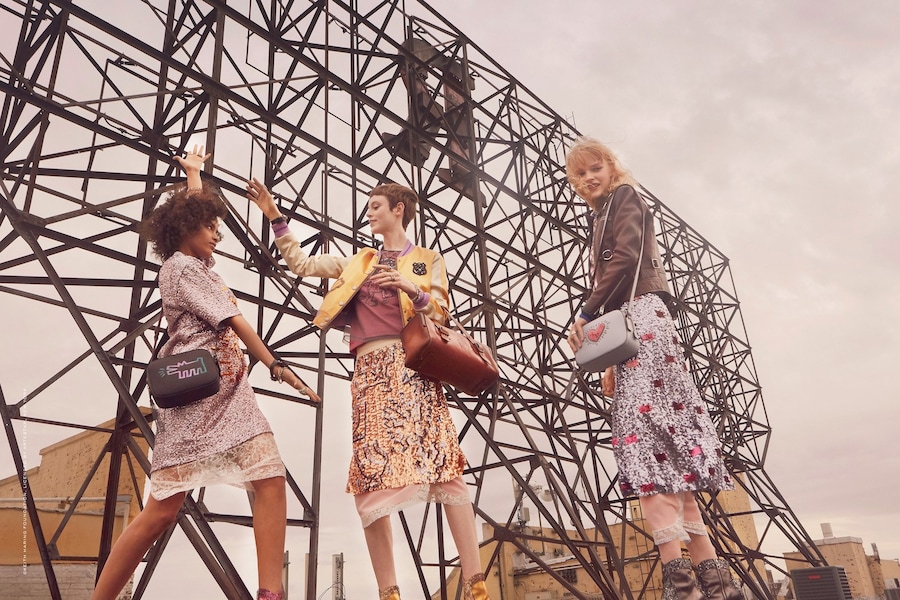 coach steven meisel new york ss18 campaign keith haring 22