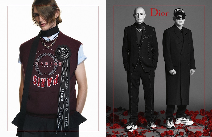 dior homme ss18 campaign david sims pet shop boys 1