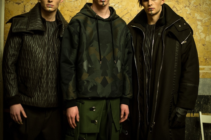 les hommes aw18 milan mfw fashion menswear 17
