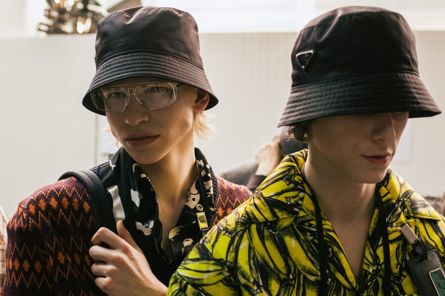 miuccia prada aw18 menswear milan mfw 17