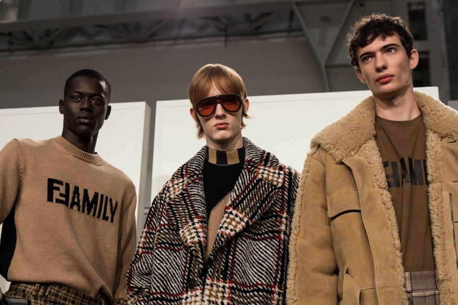 Fendi AW18 backstage milan mfw 16