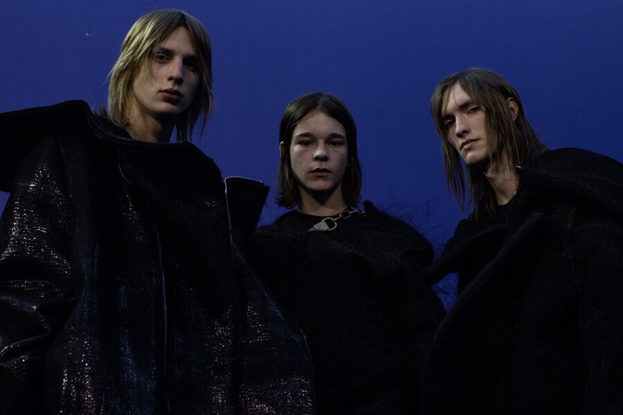 Backstage at Rick Owens paris pfw 18