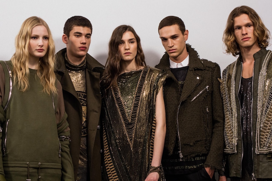 Balmain mens paris pfw 12