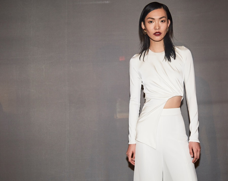 cushnie et ochs AW18 zaha hadid nyfw new york fashion week 11