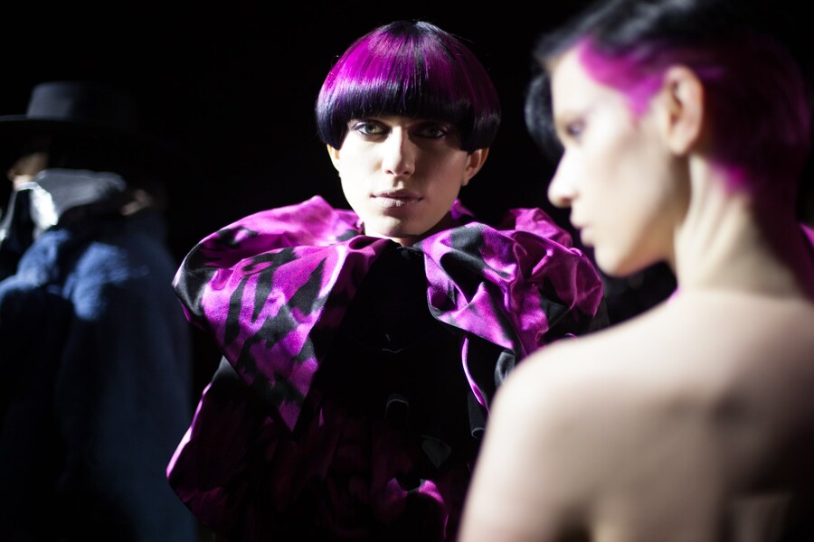 marc jacobs aw18 show new york nyfw 80s 8