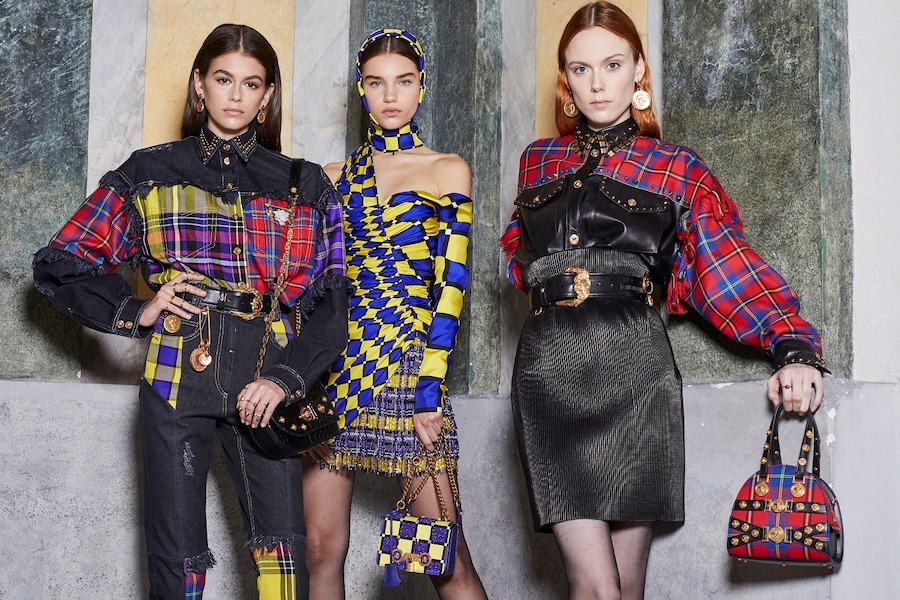 versace aw18 donatella milan mfw fashion week 11