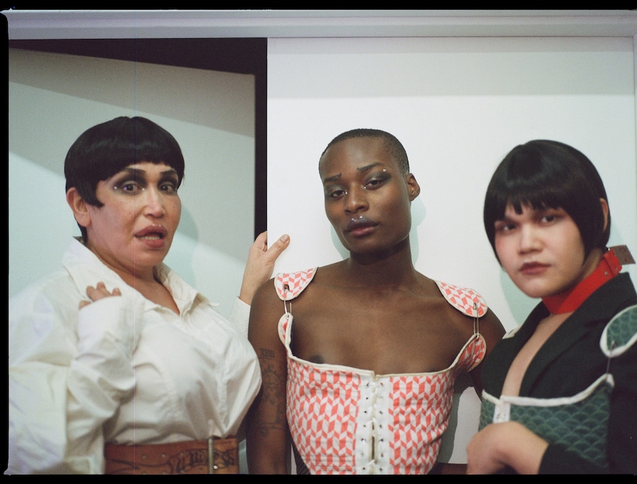 Gogo Graham AW18 New York fashion week show backstage 0