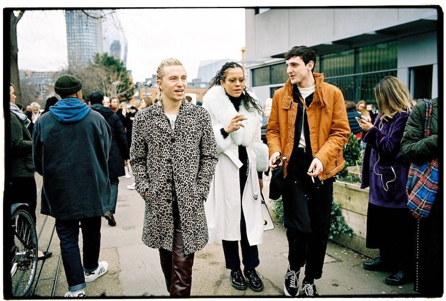 yu fujiwara lfw fashion week street style london cara 11