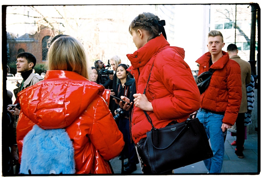 yu fujiwara lfw fashion week street style london cara 19