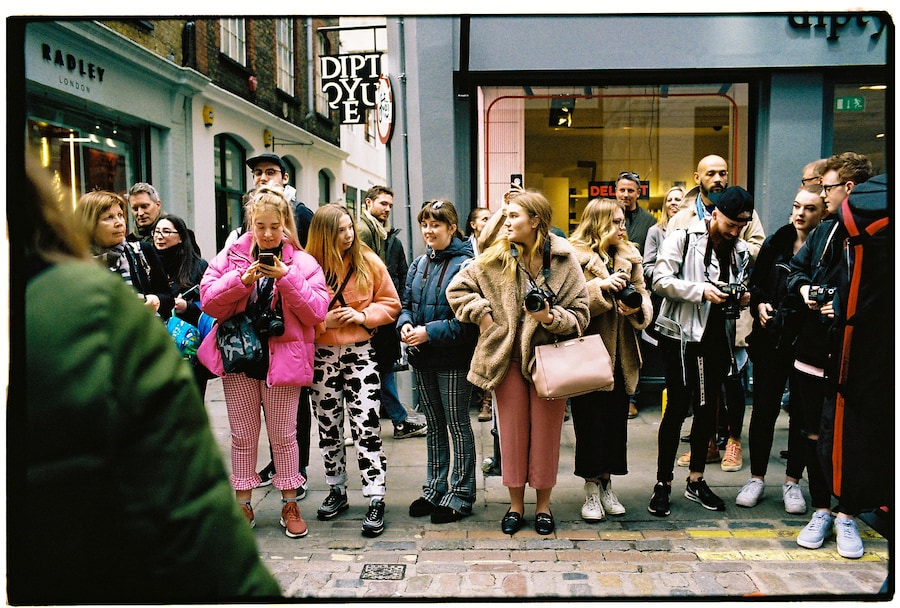 yu fujiwara lfw fashion week street style london cara 31