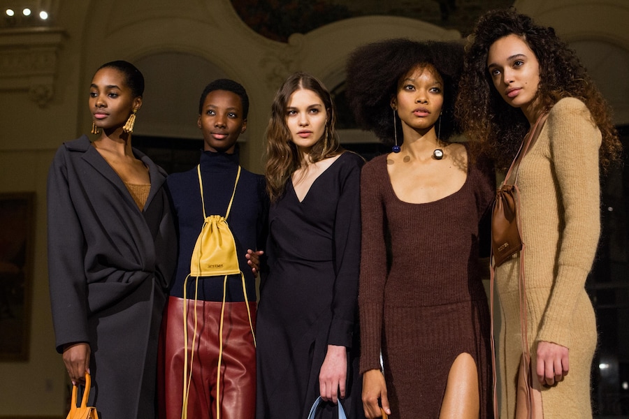 simon porte jacquemus aw18 show paris fashion week 18