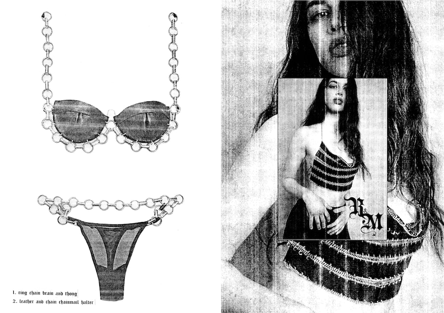 ruby mariani r&amp;m leathers zine fetish wear collection 1