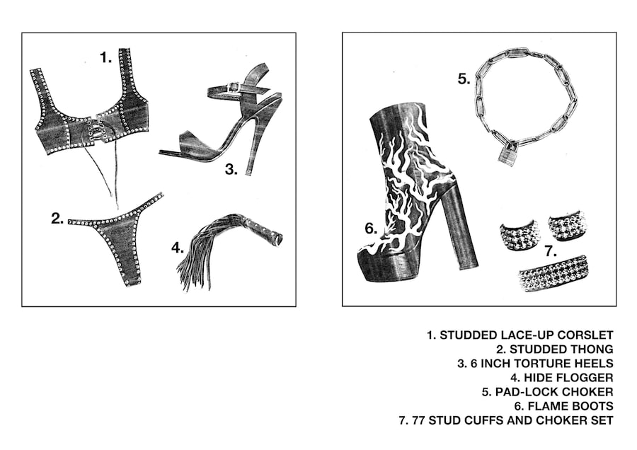 ruby mariani r&amp;m leathers zine fetish wear collection 2