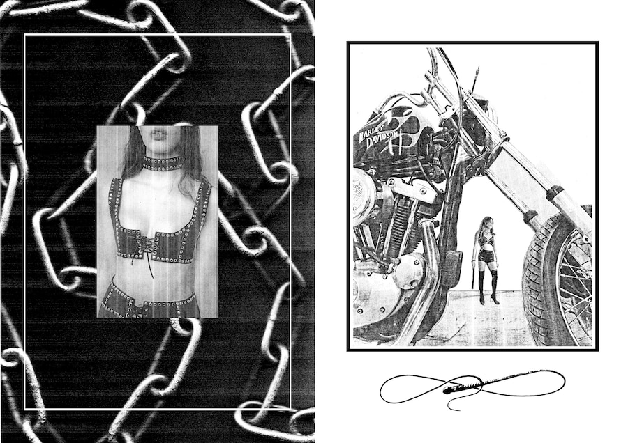 ruby mariani r&amp;m leathers zine fetish wear collection 3