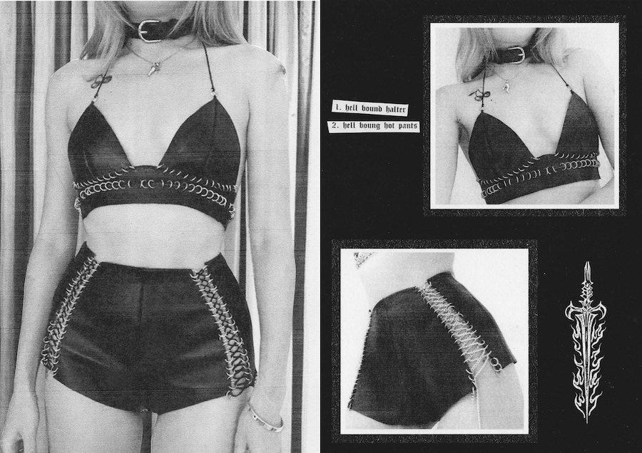 ruby mariani r&amp;m leathers zine fetish wear collection 4