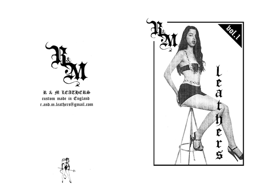 ruby mariani r&amp;m leathers zine fetish wear collection 0