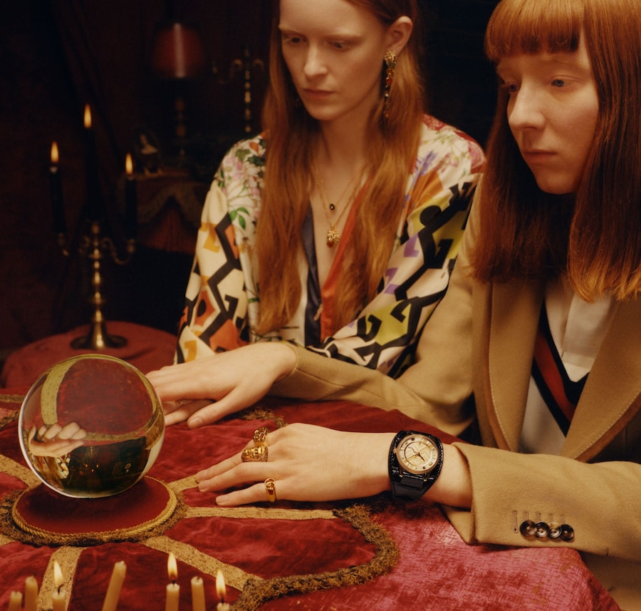 Gucci timepieces and jewellery campaign 1