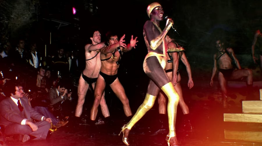 Crace Jones at Studio 54 via YouTube