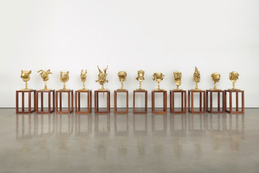 12_Ai_Weiwei_Circle of Animals_2010_Gold(c)Image_C 9