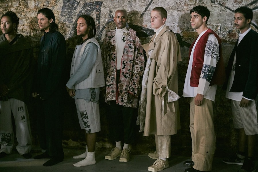 Burn The Man lfwm london graduate fashion week ss19 8